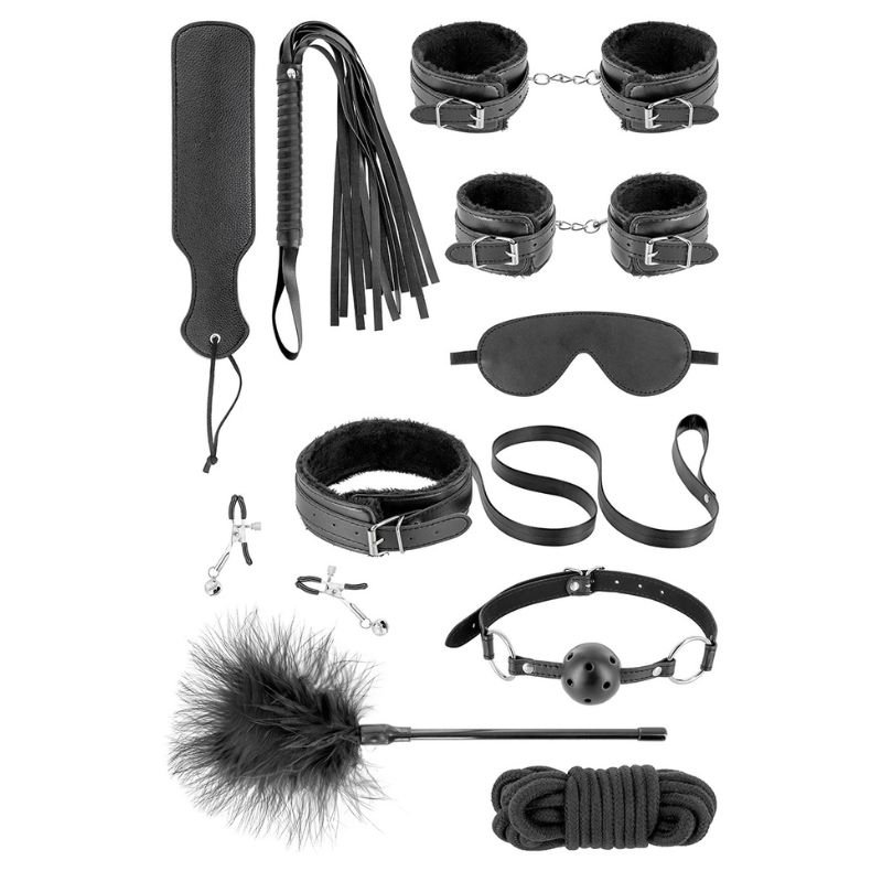 Coffret Bondage SM 10 pièces – Fetish Tentation