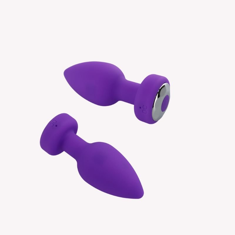 41 Plug Anal Vibrant Télécommandé Shaky Violet – Cœur Ardent