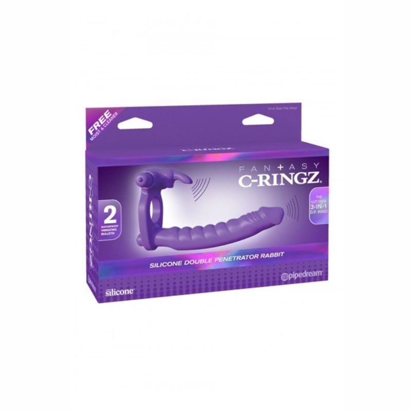 Cockring rabbit double pénétration