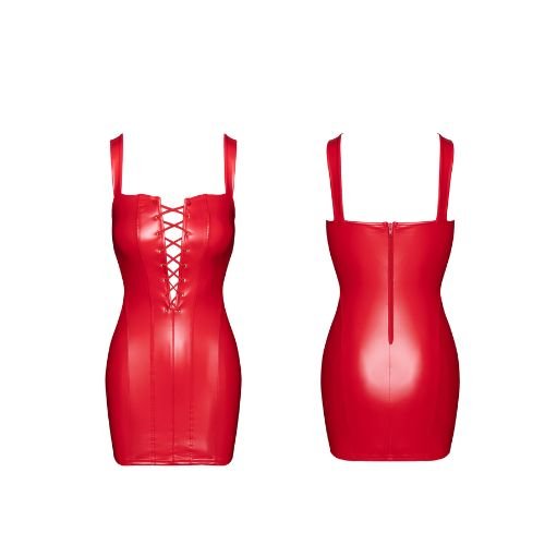 67 ❤️ Mini Robe Lacée Bombshell F364 – Noir Handmade