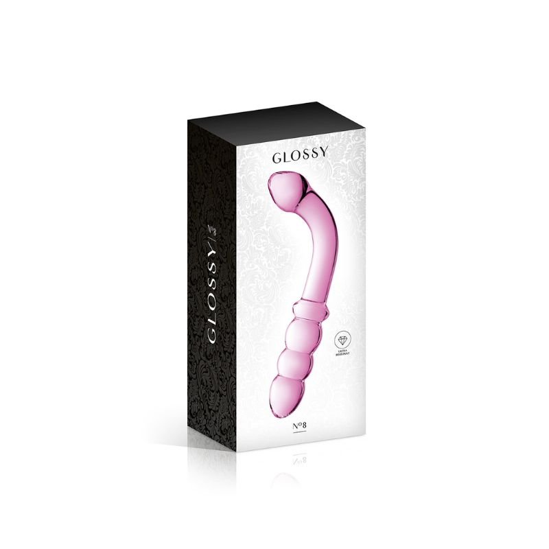 Gode en Verre Glossy Toys n°8 – Pink