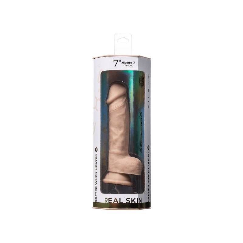 Gode Real Skin Model 1 Flesh – SilexD (17,8 cm)