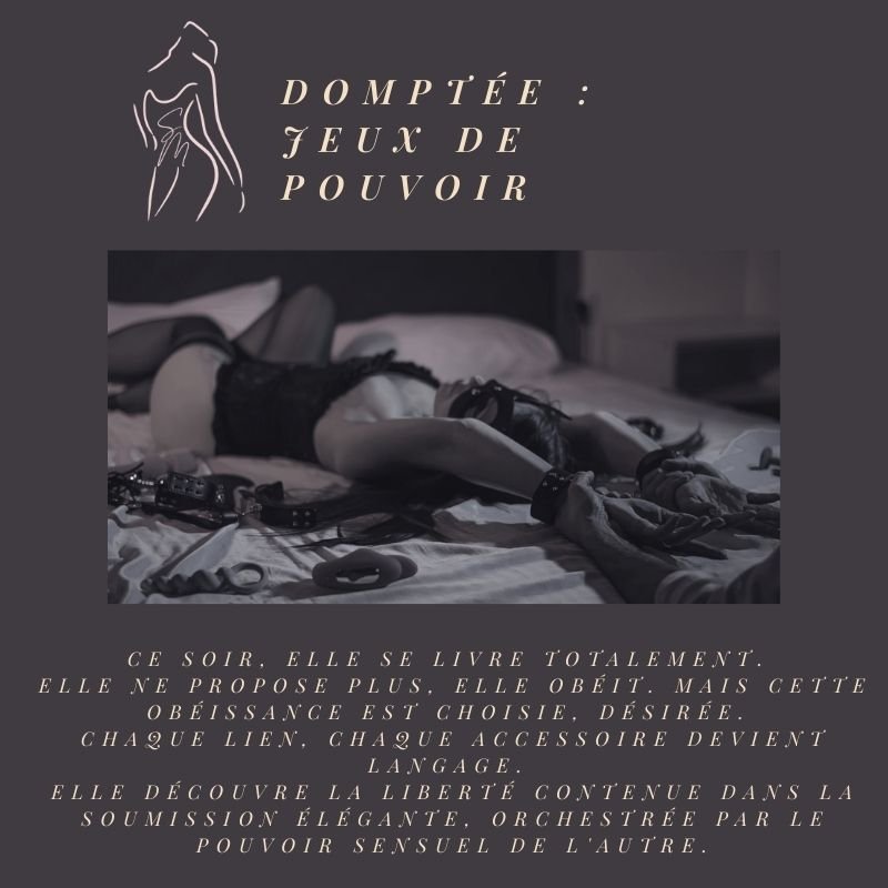 Scénarios & guides de BDSM soft Scénario Premium – Domptée : Jeux de Pouvoir