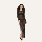 Robe Sexy Tulle Noir – Légère, Séduisante & Irrésistible