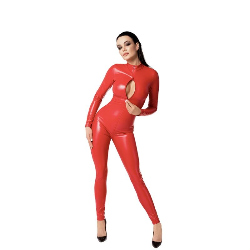 Combinaison Orgia Rouge Wetlook