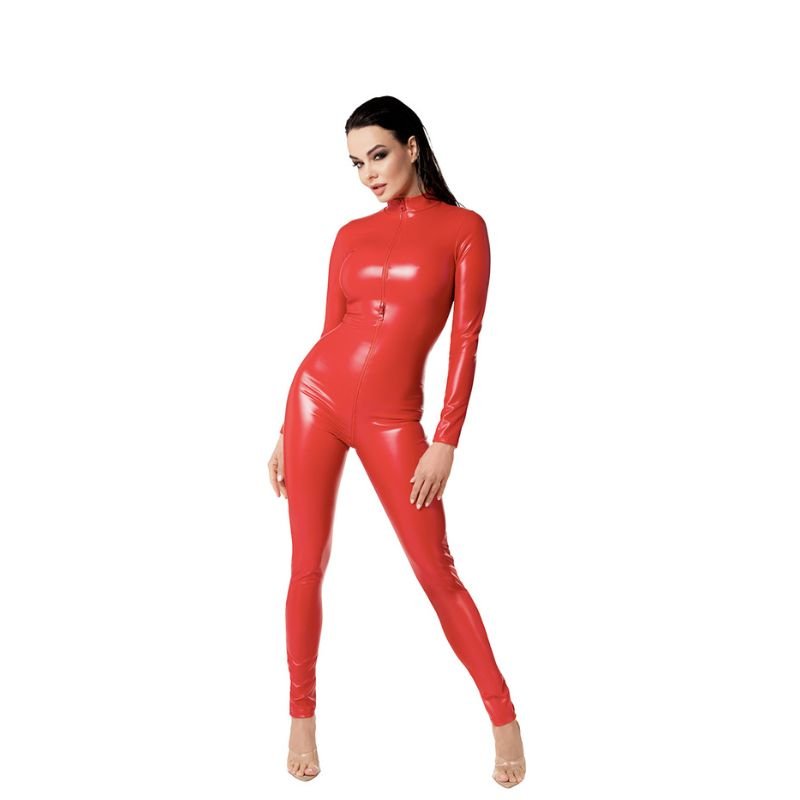 314 Combinaison Orgia Rouge Wetlook