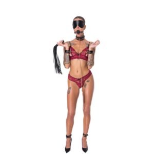 Ensemble BDSM 7 pièces Noir