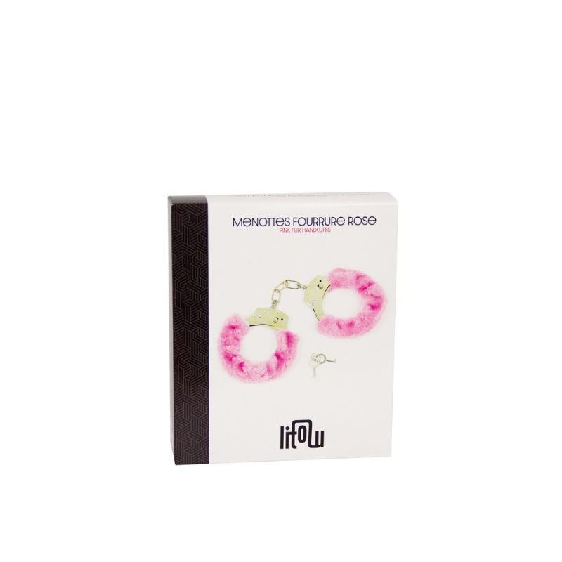Menottes Fourrure Rose – Litolu