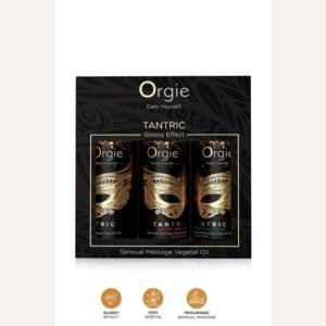 Coffret 3 Huiles de Massage Tantric Sensuel – Orgie (100% végétal)