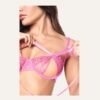 93 Ensemble Lingerie Sexy 4 Pièces Ouvert – Dentelle & Séduction