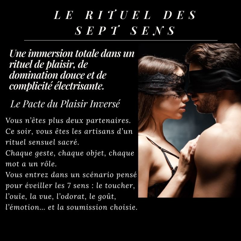 Copie de produit secret muse sextoys Scénario Premium – Le Rituel des Sept Sens