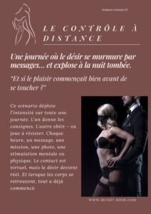 Scénario Intense à télécharger – Le Contrôle à Distance | Secret Muse