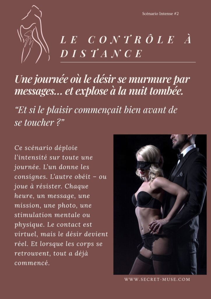 Scénario Intense à télécharger – Le Contrôle à Distance | Secret Muse
