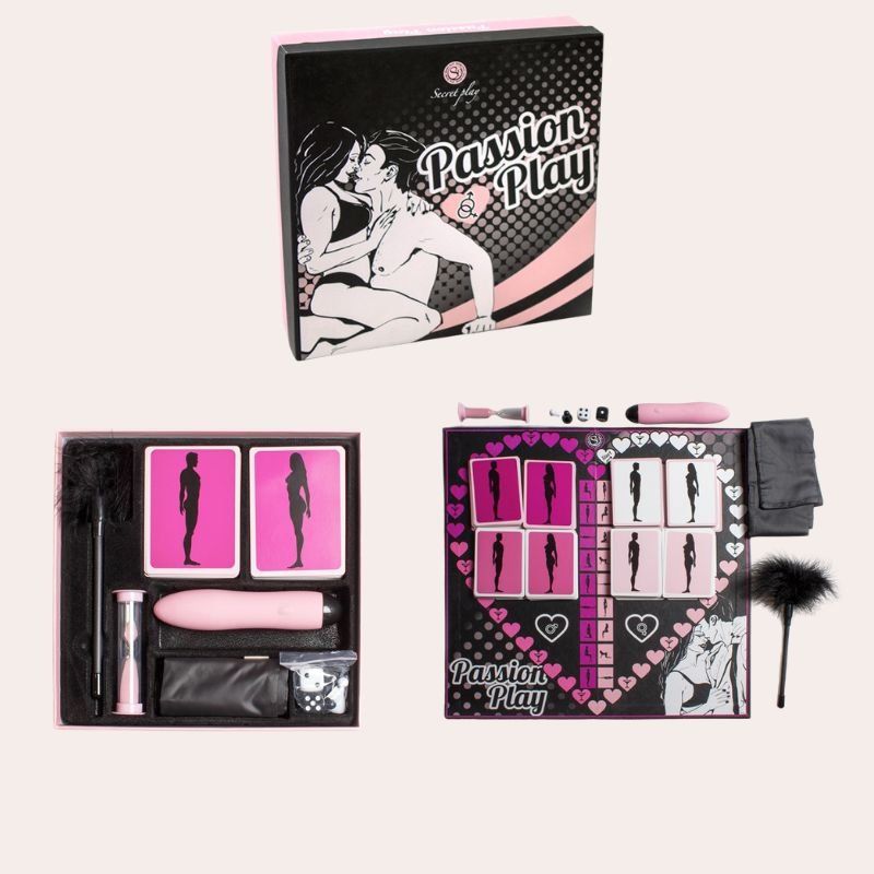 Jeu érotique Passion Play – Jeu de société coquin pour couple | Secret Play Jeu de société Passion Play – Secret Play