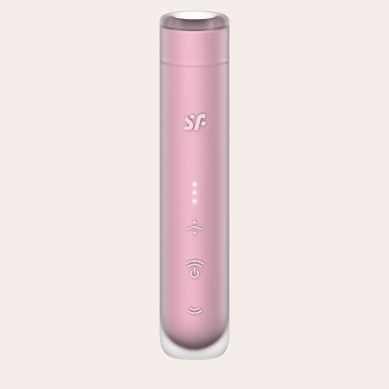 Satisfyer First Kiss, stimulateur clitoridien à ondes de pression. 30 intensités, ultra-silencieux, étanche IPX7, idéal débutantes.