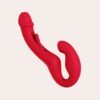 Harmony Duo Rabbit Connecté – Vibrant avec Tapotage & App Harmony Duo strap-on vibrant avec tapotage, contrôlé par application. Jeu à distance, vibrations personnalisées, plaisir connecté mains libres.