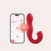 JOI THRUST 2 Rouge – Vibromasseur Point G Connecté & Lèche-Clitoris JOI THRUST 2 Rouge Vibromasseur Point G à va-et-vient & lèche-clitoris – Contrôlé par application
