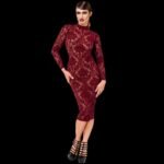 robes sexy 2 Chaînes de Corps Dorées – Top & String – Cottelli Accessories