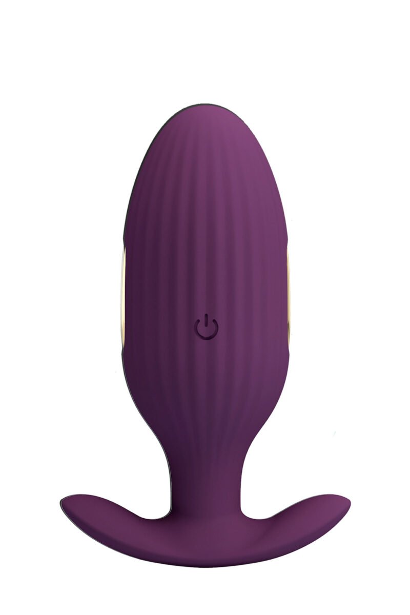 Jefferson – Plug anal vibrant connecté à électro-stimulation