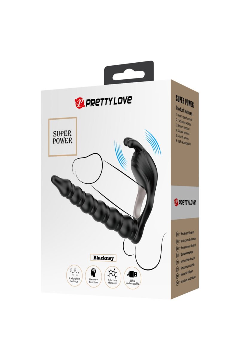 Blackney – Cockring vibrant pour double pénétration