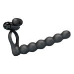 Hercules Penis Sheath – Cockring avec chapelet anal et stimulateur clitoris