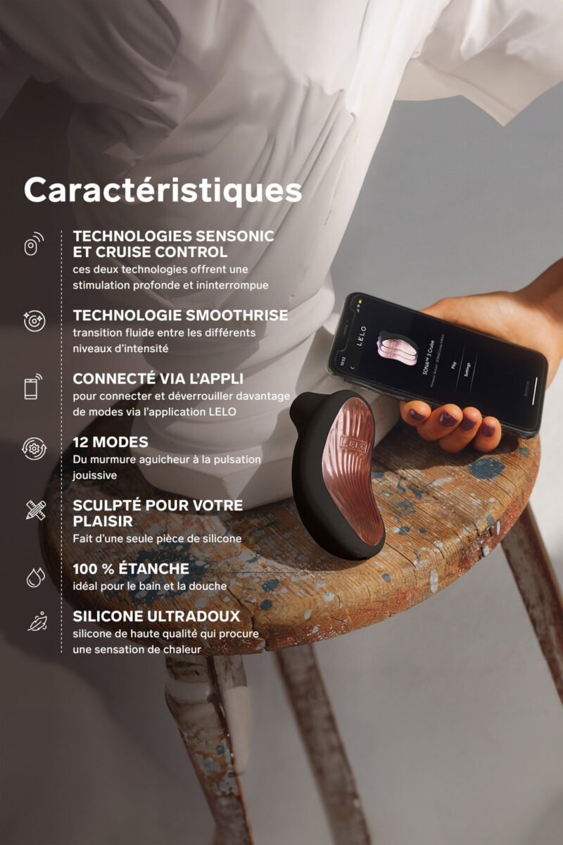 LELO Sona Cruise 3 – Stimulateur clitoridien connecté