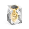 Angel Gold Black taille M – Plug anal doré bijou noir