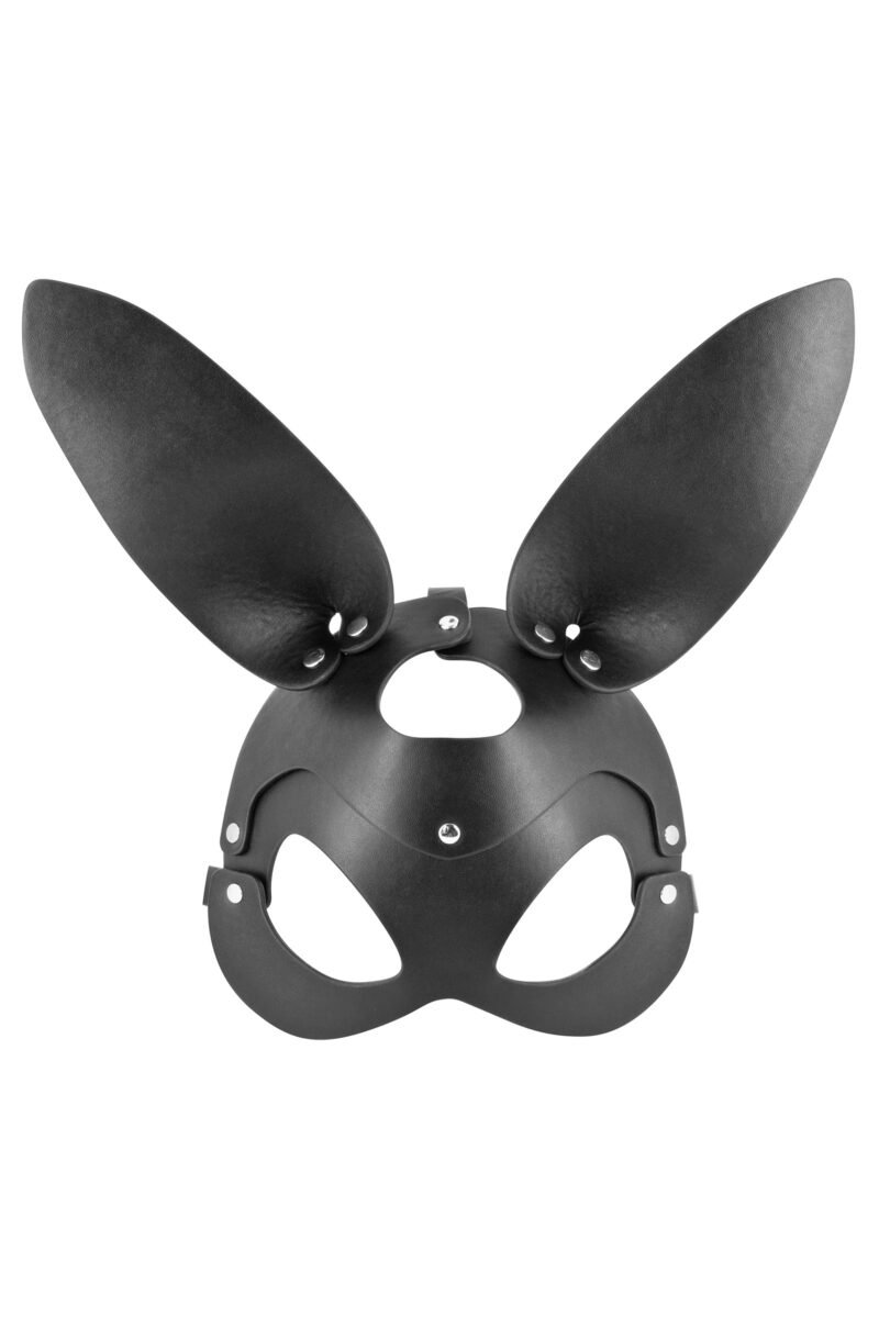 Masque Bunny ajustable aspect cuir