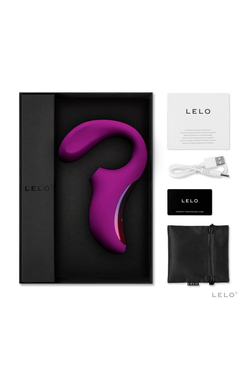 LELO Enigma – Stimulateur sonique à double stimulation rose