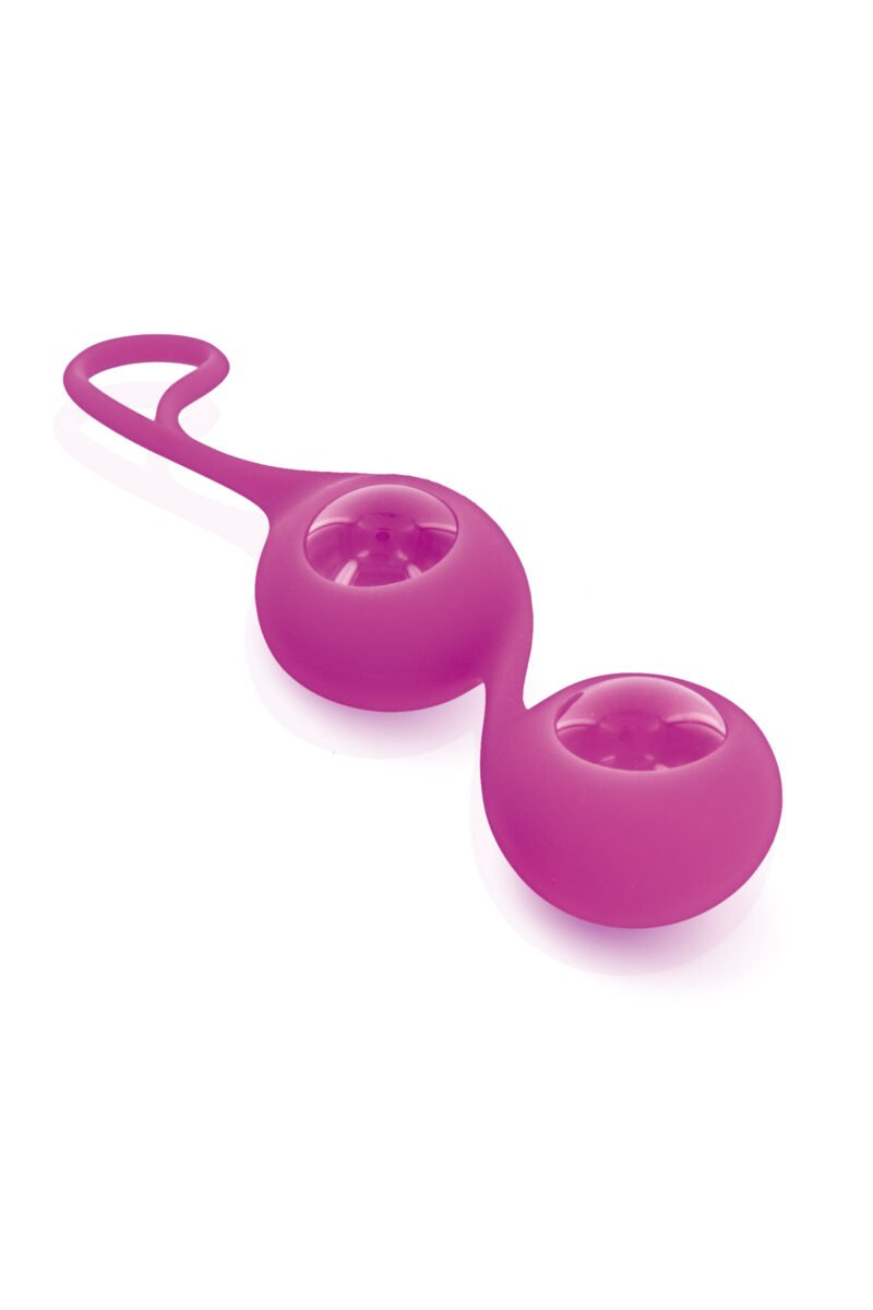 Cristal Love Balls – Chapelet anal avec 2 billes en verre amovibles