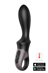 Heat Climax – Vibromasseur anal chauffant et connecté