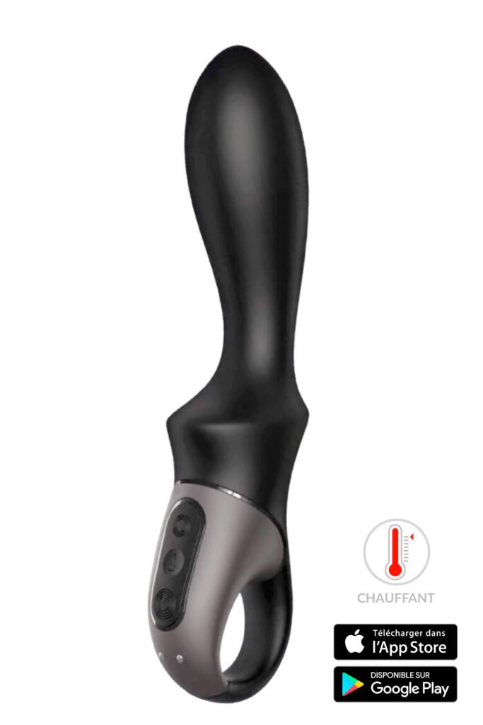 Heat Climax – Vibromasseur anal chauffant et connecté