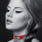 Collier ras de cou d’appartenance BDSM rouge ou noir