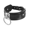 Collier large fétichiste avec anneau