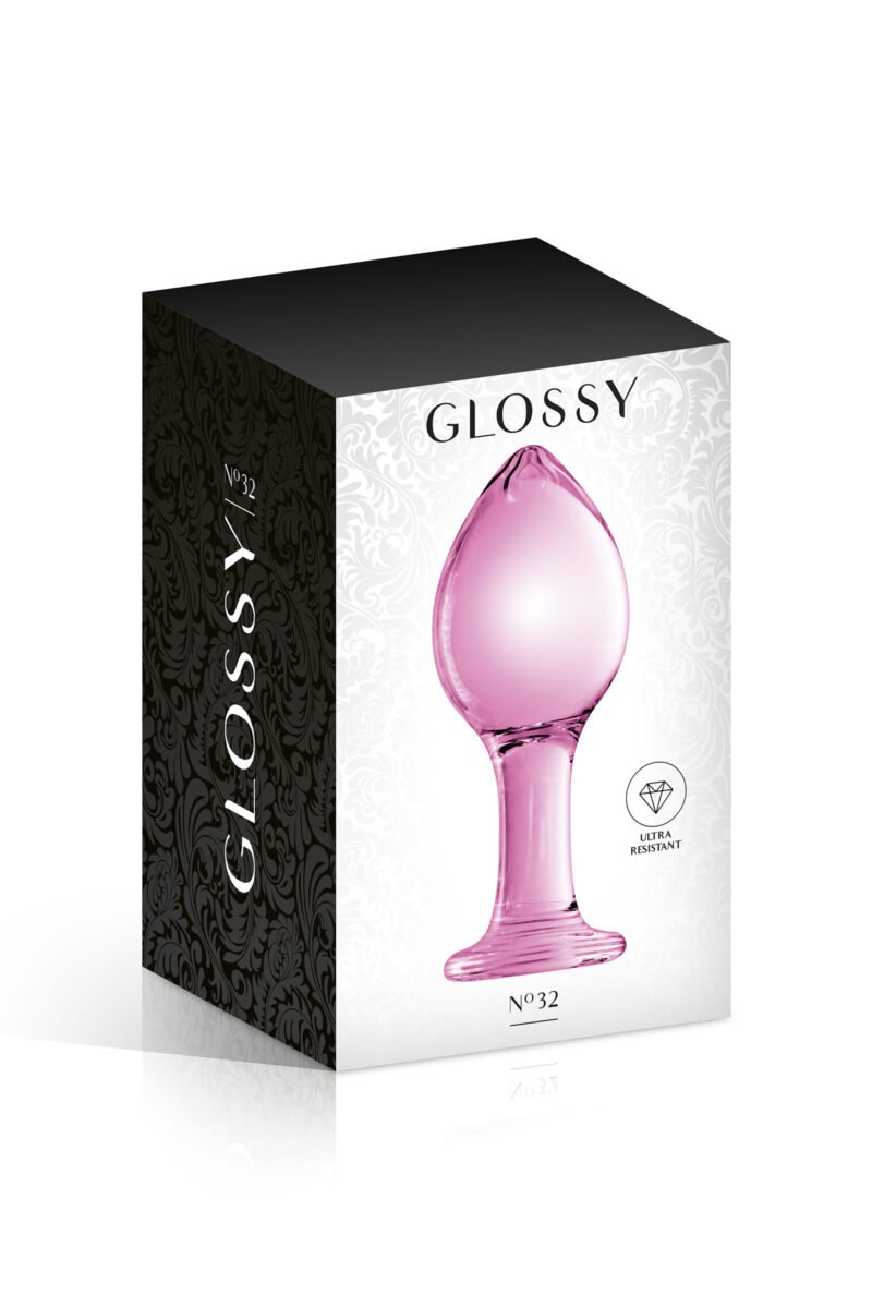 Glass Plug 32 Pink – Plug anal en verre rose