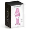 Glossy n°24 – Plug anal avec gland en verre