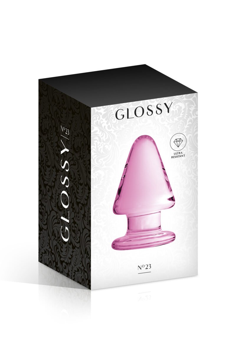 Glass Plug 23 Pink – Plug anal en verre rose
