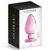 Glass Plug 25 Pink – Plug anal en verre ros