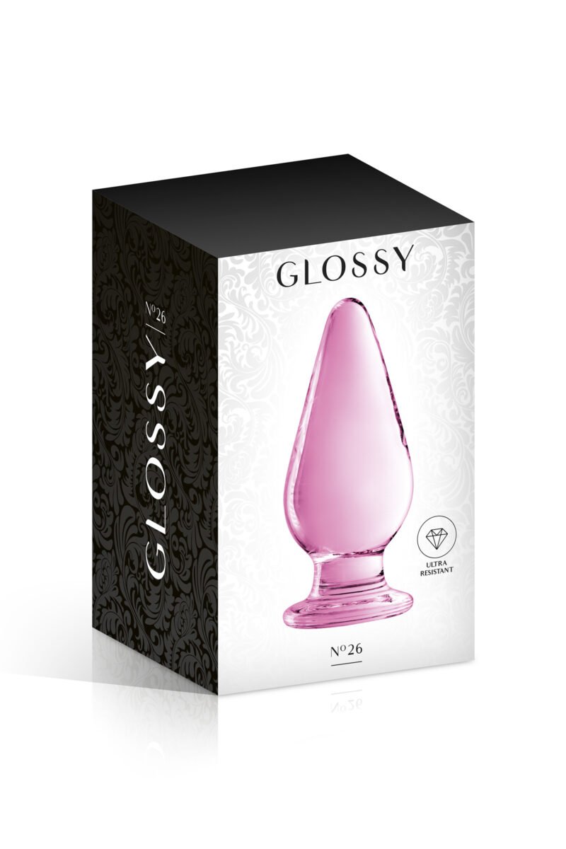 Glass Plug 26 Pink – Plug anal en verre rose