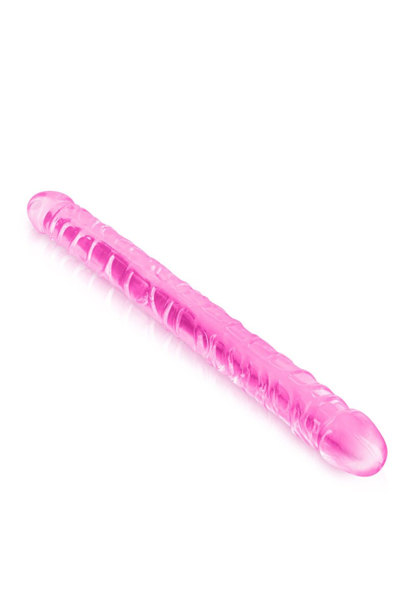 Pure Jelly – Double dong réaliste en jelly 34 cm