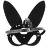 Masque Bunny ajustable aspect cuir