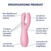 Satisfyer Threesome 3 – Stimulateur de clitoris