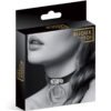 Collier ras de cou BDSM double anneau