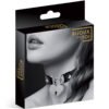 Collier ras de cou BDSM cadenas cœur rouge ou noir