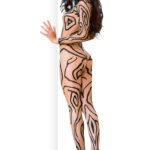 ❤️ Soutien-gorge Seins Nus Rouge & Noir V-10041 – Axami