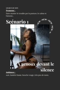 Scénario roleplay “À genoux devant le silence” – Envies nouvelles