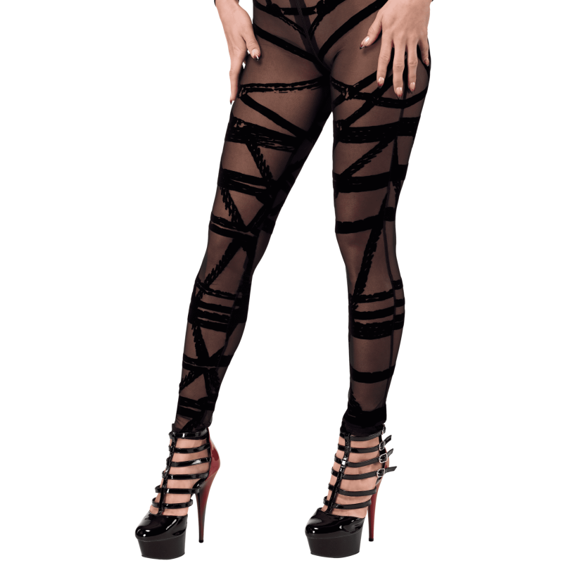 f357-combinaison-bondesque (5) Combinaison semi-transparente Bondesque Noire