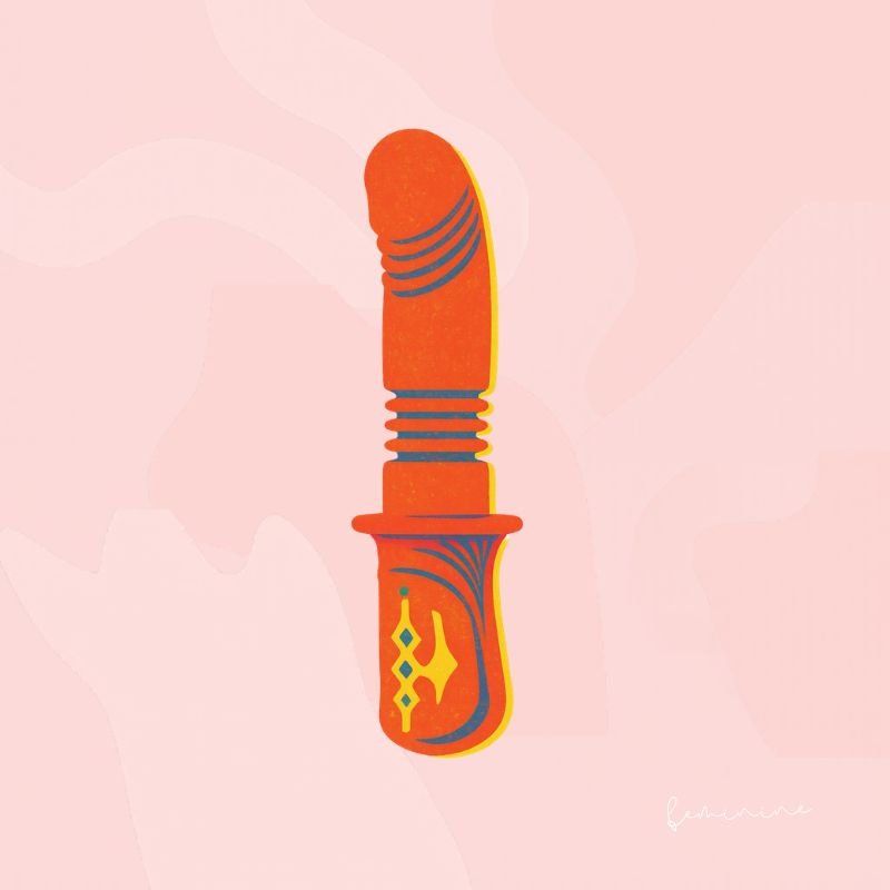 Vibromasseurs à va-et-vient pour stimulation vaginale Secret Muse